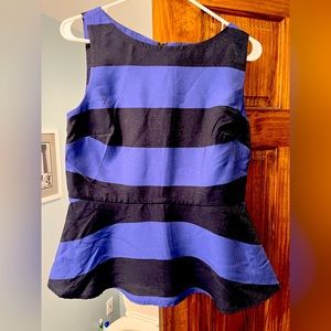 Peplum Sleeveless Top